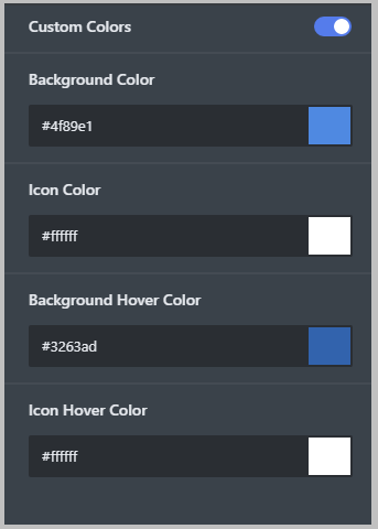 custom colors for pinterest save button