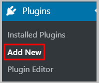 Add new WordPress plugin