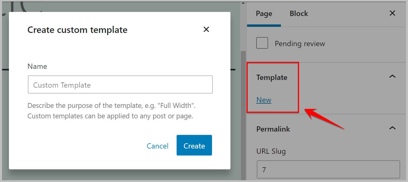 Support for template editor in WordPress 5.8
