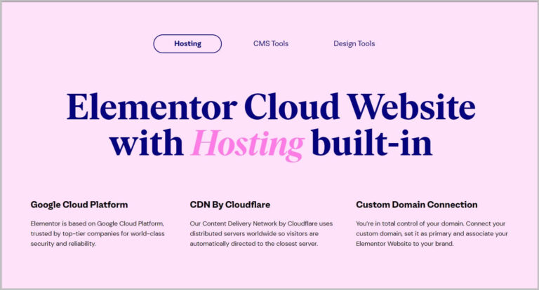 What is Elementor Cloud Website? Definition, Features, Pricing and more