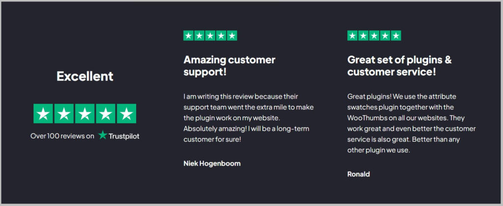 Iconic reviews and ratings on TrustPilot