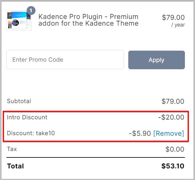 Kadence Theme on Discount 2024