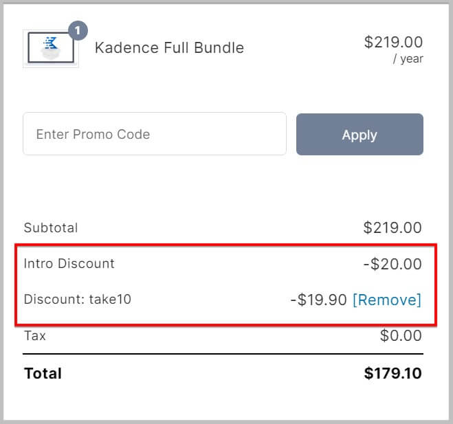 Kadence WP Full bundle on discount 2024