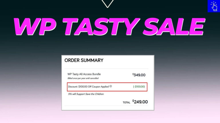 WP Tasty Sale 2023- $100 Discount [Coupon Code]
