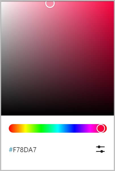 Color Picker in Social Icons block before WordPress 6.1