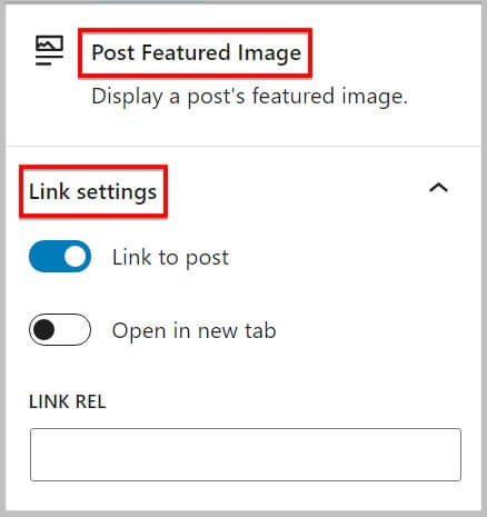Post Featured Image block after WordPress 6.1 update