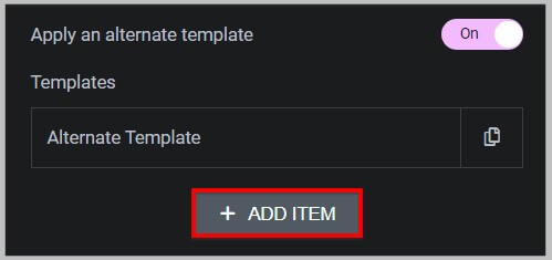 Add another Alternate template in Loop grid widget in Elementor Pro 3.12