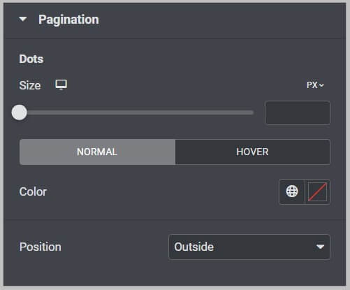 Spacing control between Navigation and Slides missing in Loop Carousel widget before Elementor Pro 3.12