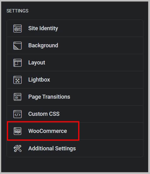 Woocommerce in Site Settings in Elementor Pro 3.14