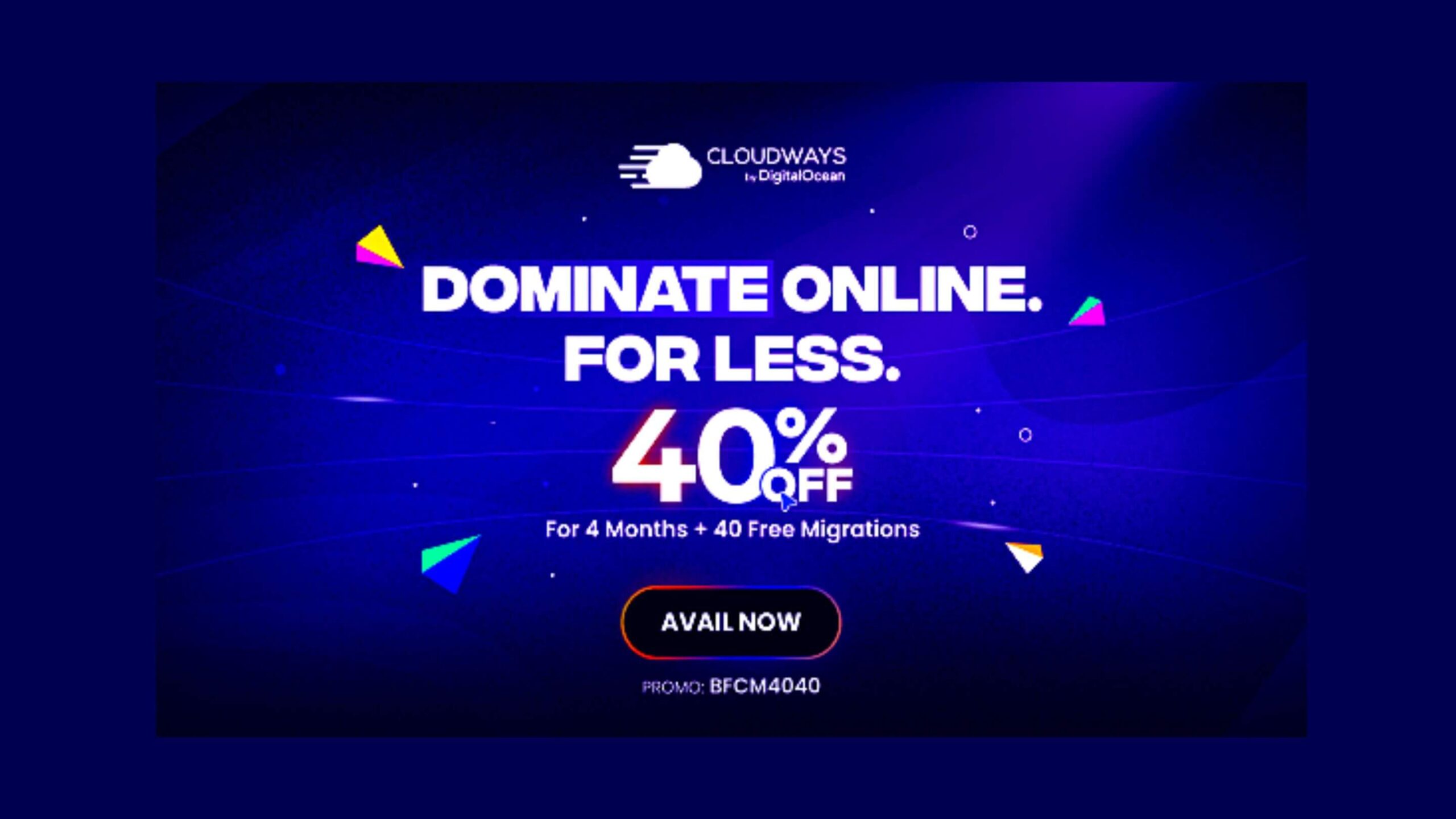 Cloudways Black Friday Sale 2023 - 40% Discount [Coupon Code]
