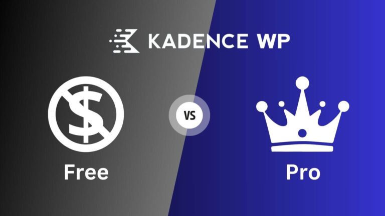 Kadence Theme FREE vs PRO Comparison: What is the Difference